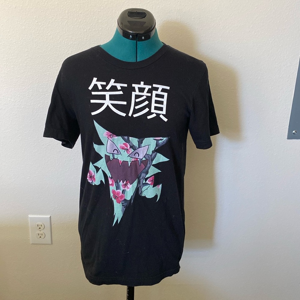 Pokémon Haunter men’s black and green tshirt